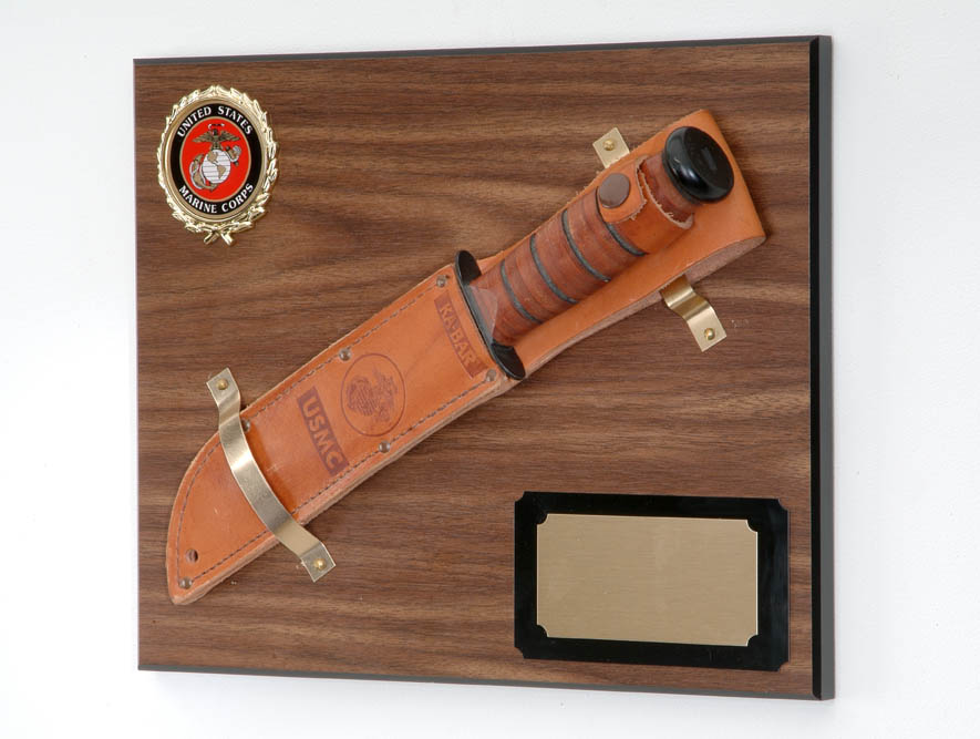 KAbar knife plaque